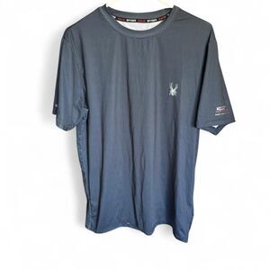 Spyder Men’s Gray rash guard Size M